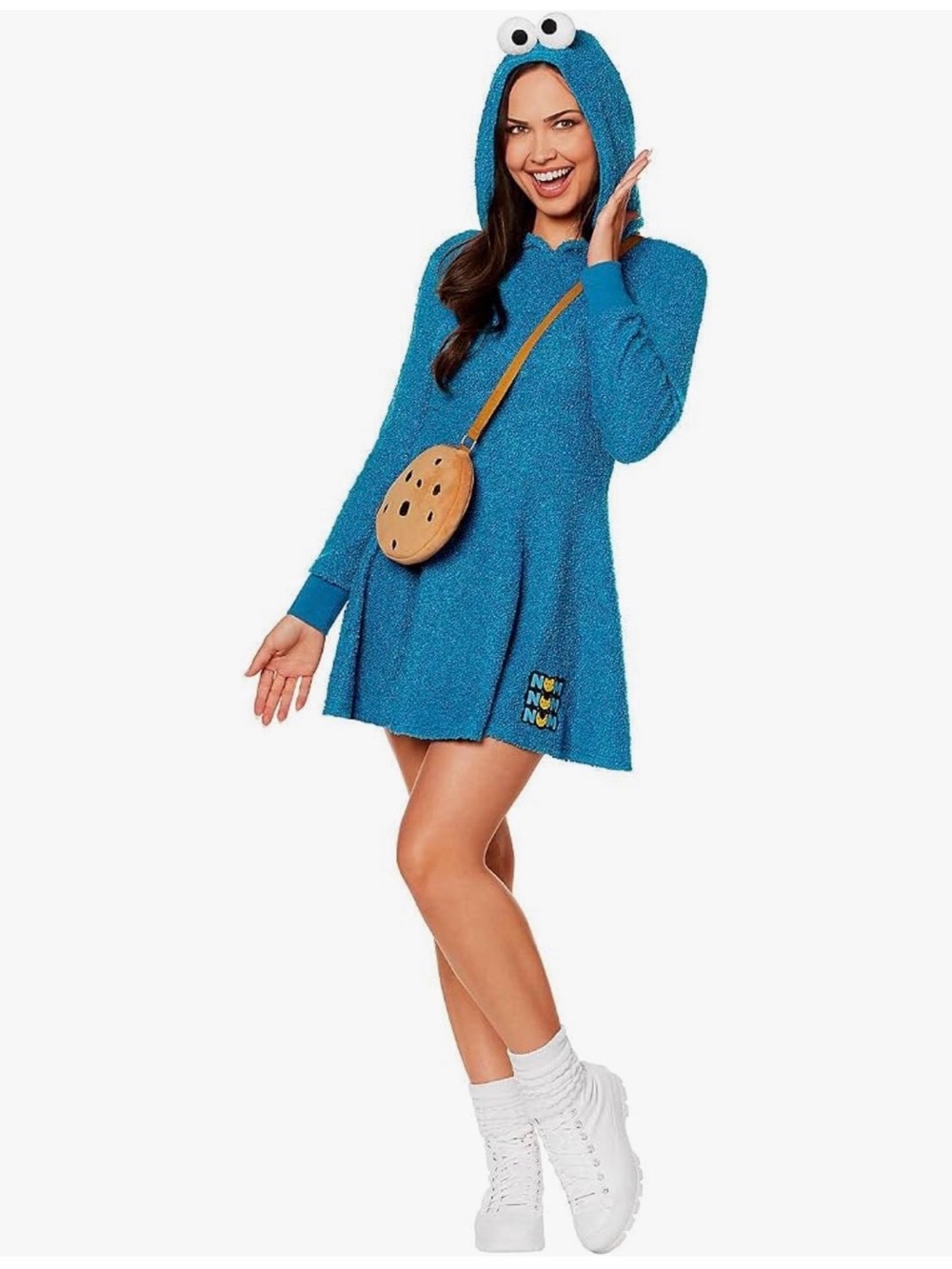 Adult Cookie Monster Dress Costume